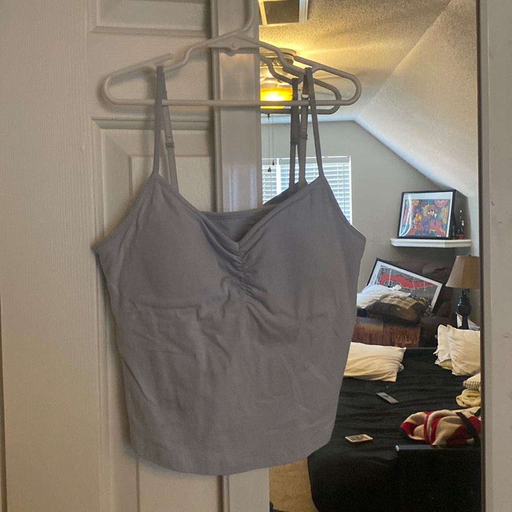 cropped tank top
